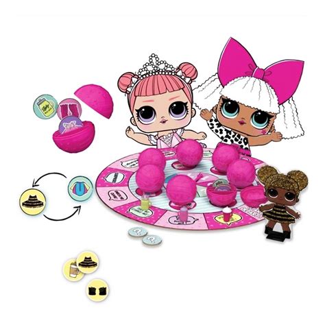 Lol Surprise Doll Board Game Kids Girls Party 7 Layers Of Fun