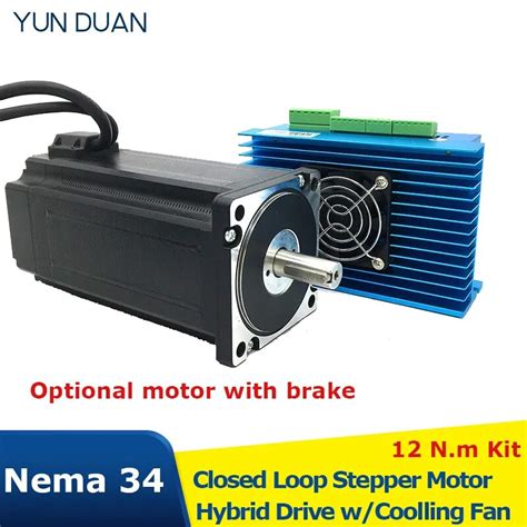 Industrial Electric Motors Nm Nema Stepper Motor Driver Closed