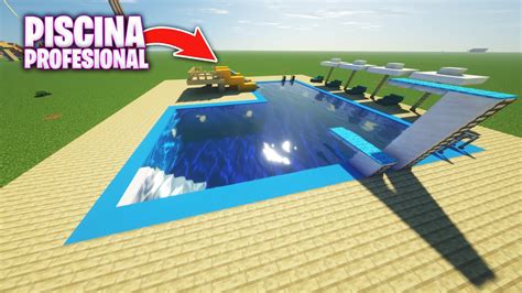 ¡cÓmo Hacer Una Piscina Profesional En Minecraft 😱 Parte 1 😍 Diseño