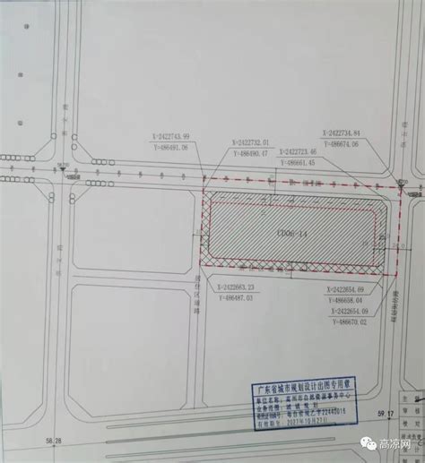 大动作！高州城区三块商住用地规划集中公示面积建筑片区