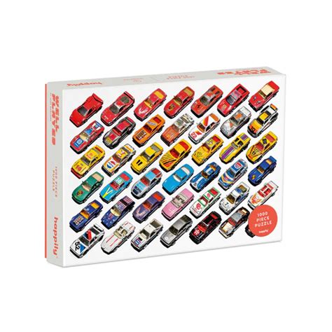 Puzzle HAPPILY Puzzle De 1000 Piezas Coches De Juguete Ref 3054