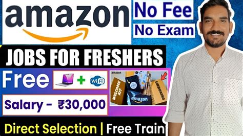 Earn ₹30000 Month Amazon Work From Home Job Amazon Job For