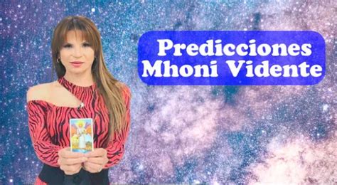 Predicciones de Mhoni Vidente mira el horóscopo semanal del 19 al 25