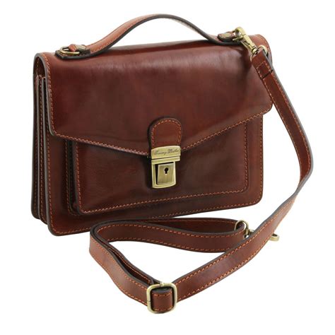 Brown Leather Purse Crossbody | semashow.com