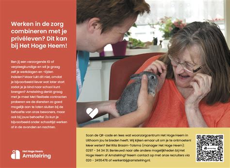 Vacature Verzorgende IG Of Verpleegkundige 87852 Nieuwe Meerbode