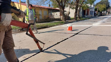 Avanzan Las Obras De Cord N Cuneta En Calle Franco Municipalidad