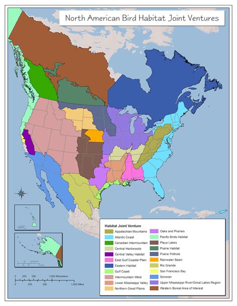 Parrot Habitat Map