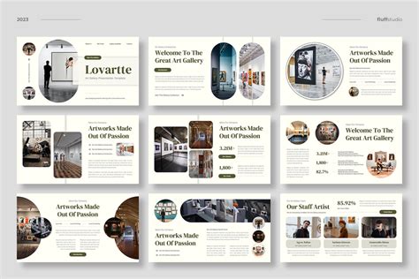 Art Gallery Powerpoint Template | Nulivo Market