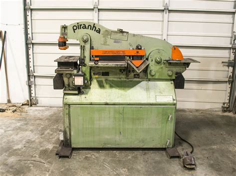 Used Piranha P50 Single Operator Ironworker – Coast Machinery Group