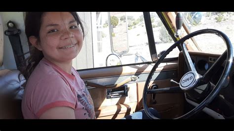 My 13 Year Old Daughter Driving The Big Diesel Truck Youtube