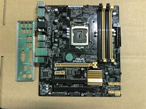 Yahooオークション 中古品 Bios確認 マザーボード Asus B85m E Lga