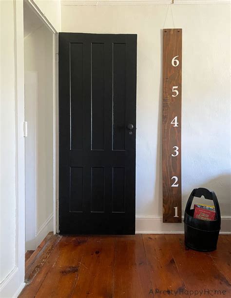 Painted Black Doors in our Colonial Farmhouse – A Pretty Happy Home