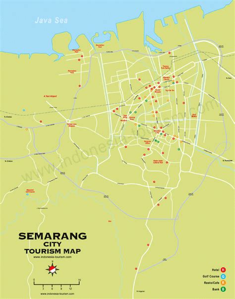 Semarang City Map - Peta Kota Semarang