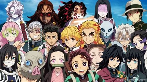 All Demon Slayer Main Characters Names - My Otaku World