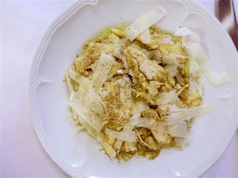 Alla Collina Pistoiese Milan Artichoke Salad