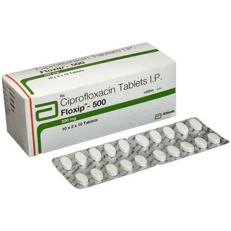 Ciprofloxacin 500mg Floxip Tablets Myedpill