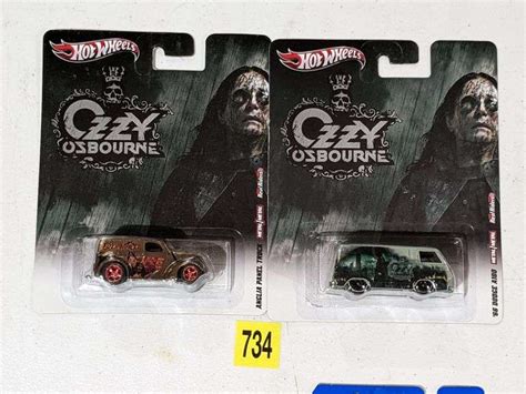 2 X 2011 Ozzy Osbourne Hot Wheels South Auction