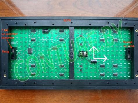 P10 Led Matrix Panels 16x32 Leds And Multiplexing Arduino Forum