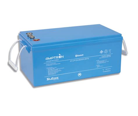 BluEdge 24V 200Ah 200A Continuous Discharge LiFePO4 Battery Bluetooth