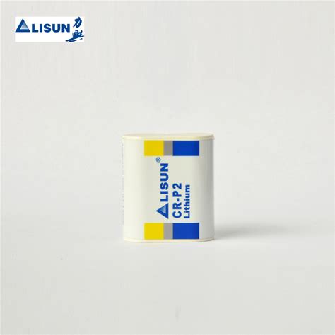 Non Rechargeable Lithium Battery 6V Cr P2 1500mAh Cylindrical Battery