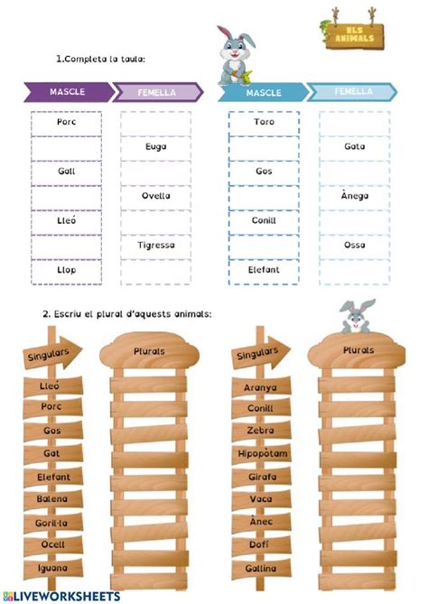 Ficha Online De Catal Para N Prim Ria Puedes Hacer Los Ejercicios