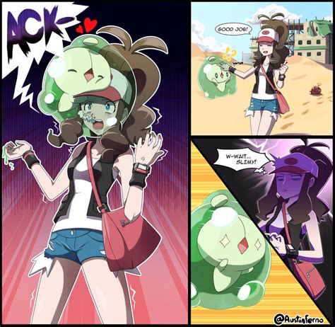 Hilda And Duosion Pokemon Blackwhite Fanart By Austinfern0 On Deviantart