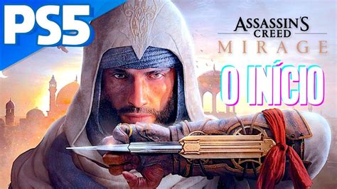 Assassin S Creed Mirage O In Cio Do Novo Ac No Ps Gameplay Pt Br