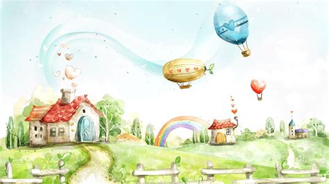 Cartoon Scenery Wallpapers - Top Free Cartoon Scenery Backgrounds ...