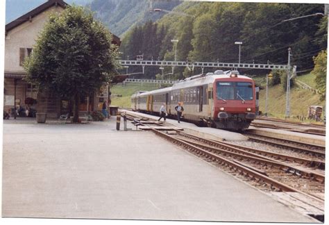 Linthal Photo Bahnhof Mit Bahn Kaufen Auf Ricardo