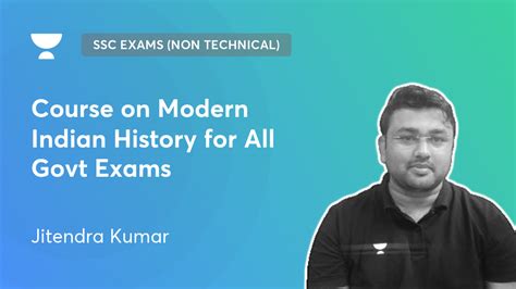 Ssc Exams Non Technical Railway Exams Course On Modern Indian