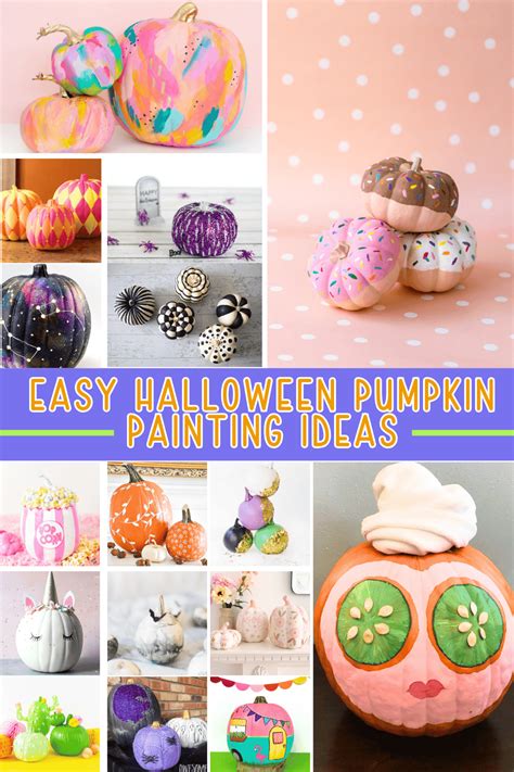 99 Best And Easy DIY Pumpkin Painting Ideas No Carve Marley Doodle