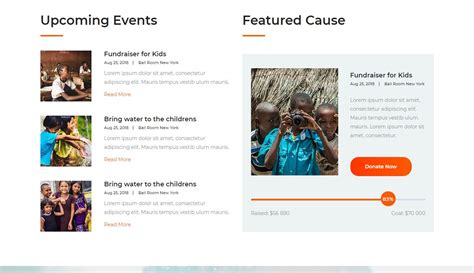 The Charity: a Non-profit Organization Website Template | Best Free ...