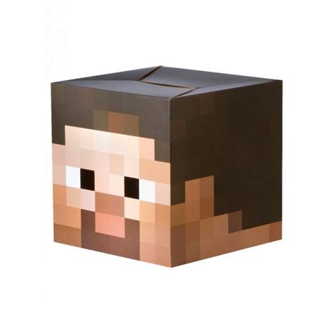 Маска Майнкрафт Steve Head Minecraft (картонная голова) купить в ...