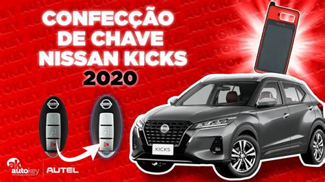 CONFECÇÃO DE CHAVE NISSAN KICKS 2020 A KM100 PARA CÓPIA DE LÂMINA