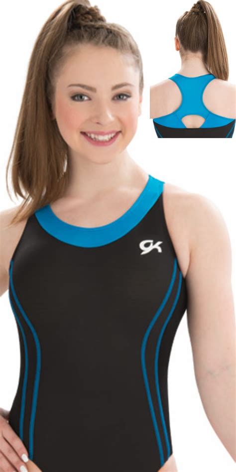 Turquoise Tech Gk Elite Sportswear Gymnastics Leotard Discount