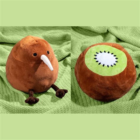 Spot Quick Delivery New Reversible Kiwi Plush Flip Kiwi Bird Plush