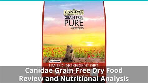 Canidae Grain Free Cat Food (Dry) Review And Analysis