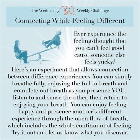 BQ Challenge: Connecting While Feeling Different - Hendricks Institute