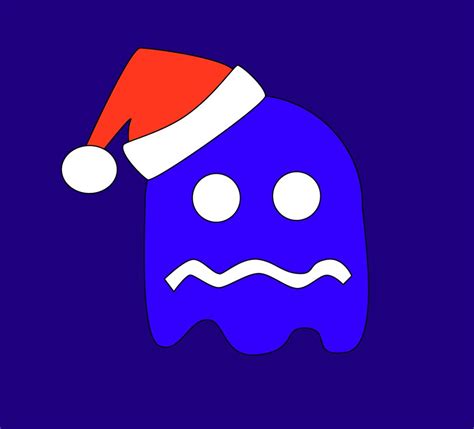 Pac Man Ghost Blue - ClipArt Best