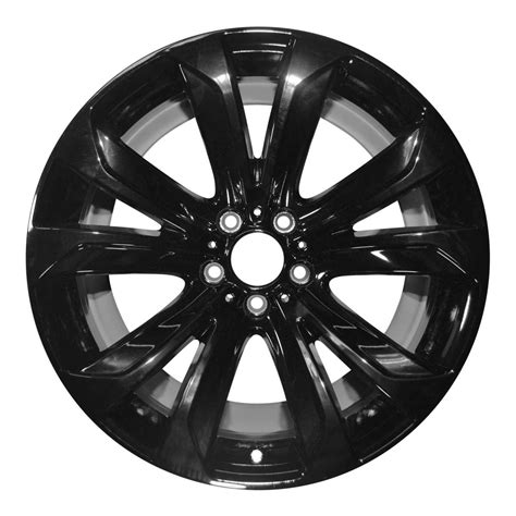 2016 BMW X5 Wheel 20" Black Aluminum 5 Lug W86059B-3