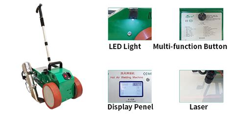 PVC Tent Canvas Hot Air Welding Machine LC3000C Zhengzhou Sixth Mechanical Electrical Equipment