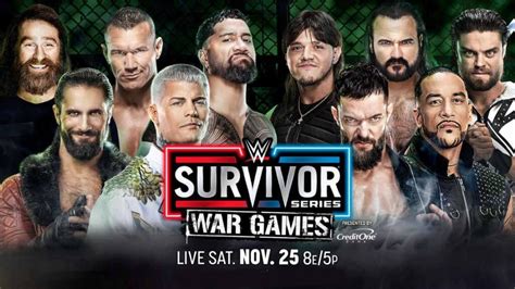 Cartel y Horarios WWE Survivor Series 2023