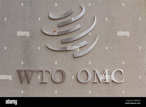 World trade organization logo hi-res stock photography and images - Alamy