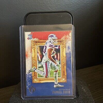 Panini Chronicles Gridiron Kings Gk Gabriel Davis Rc Ebay