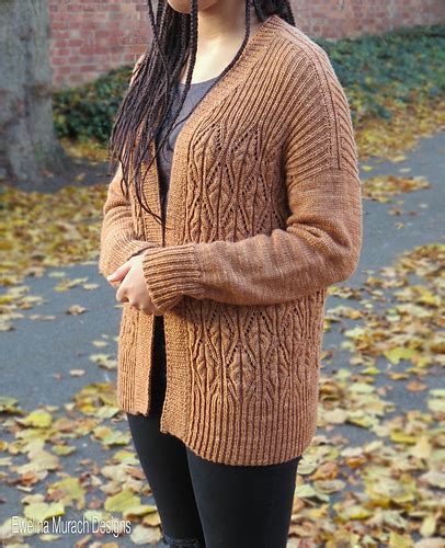 Ravelry Cinnamon Twists Cardigan Pattern By Ewelina Murach