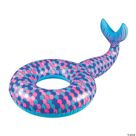 Bigmouth® Giant Inflatable Mermaid Tail Pool Float Oriental Trading