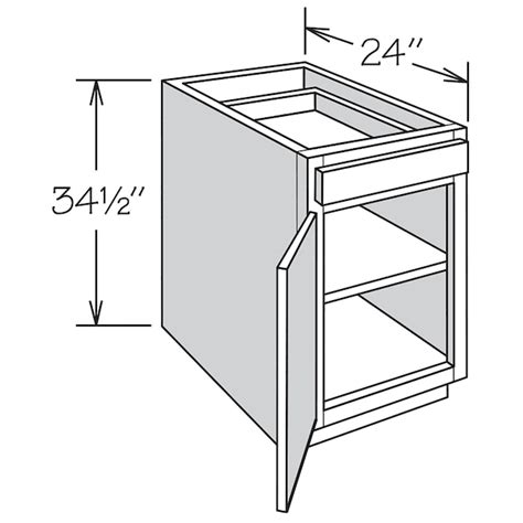 Allen Roth Innsbrook 24 In W X 345 In H X 24 In D Rye 1 Drawer Base