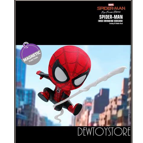 Pre Order Hot Toys Cosbaby Series COSB631 Spider Man Far From Home Spider Man Web