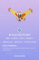 Mothim | Pokémon GO Wiki | Fandom