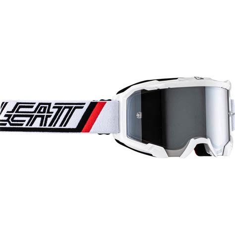 Leatt Crossbrille Velocity Iriz White Silver Maciag Offroad